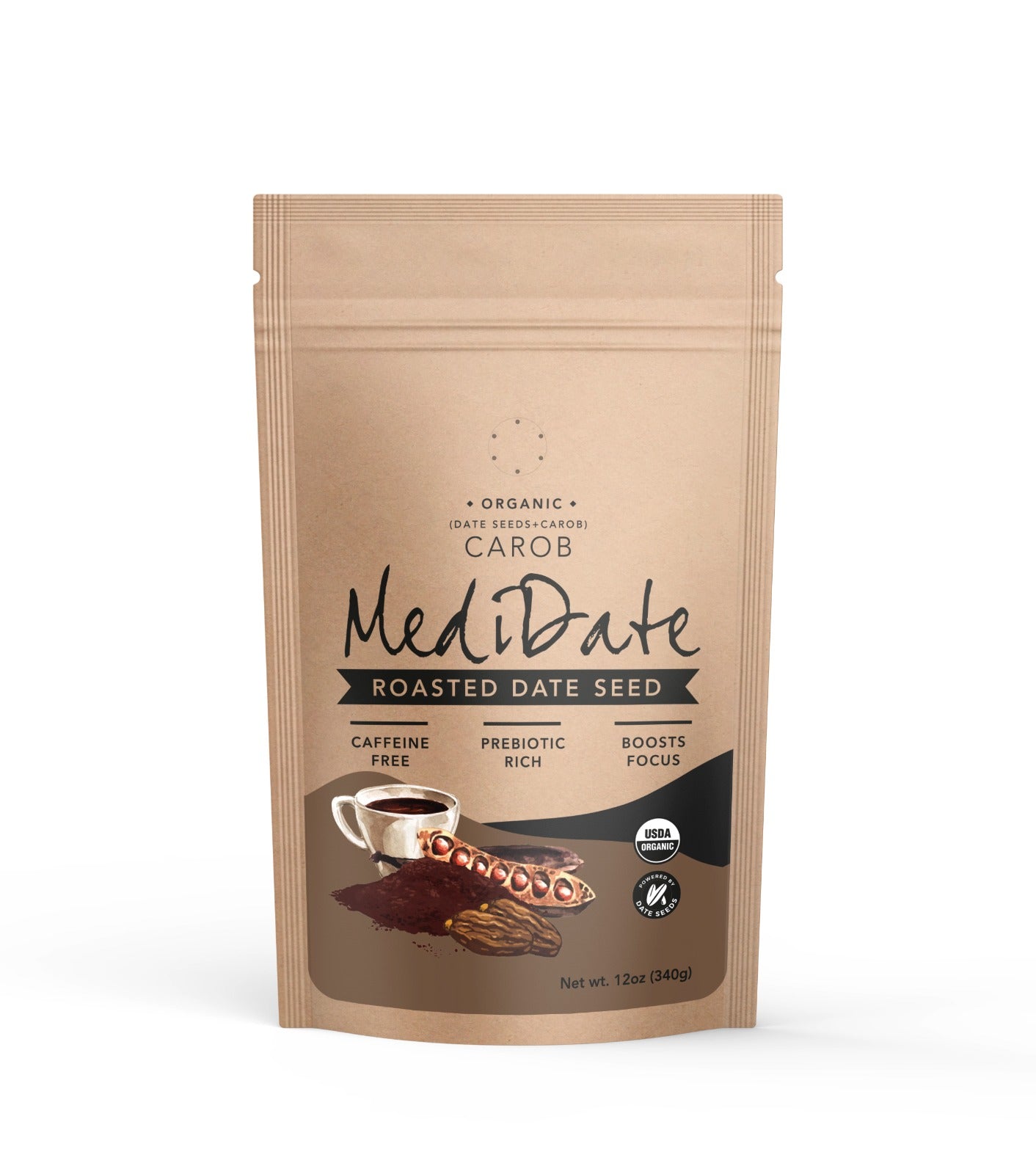 Roasted Date Seeds + Carob  image 0