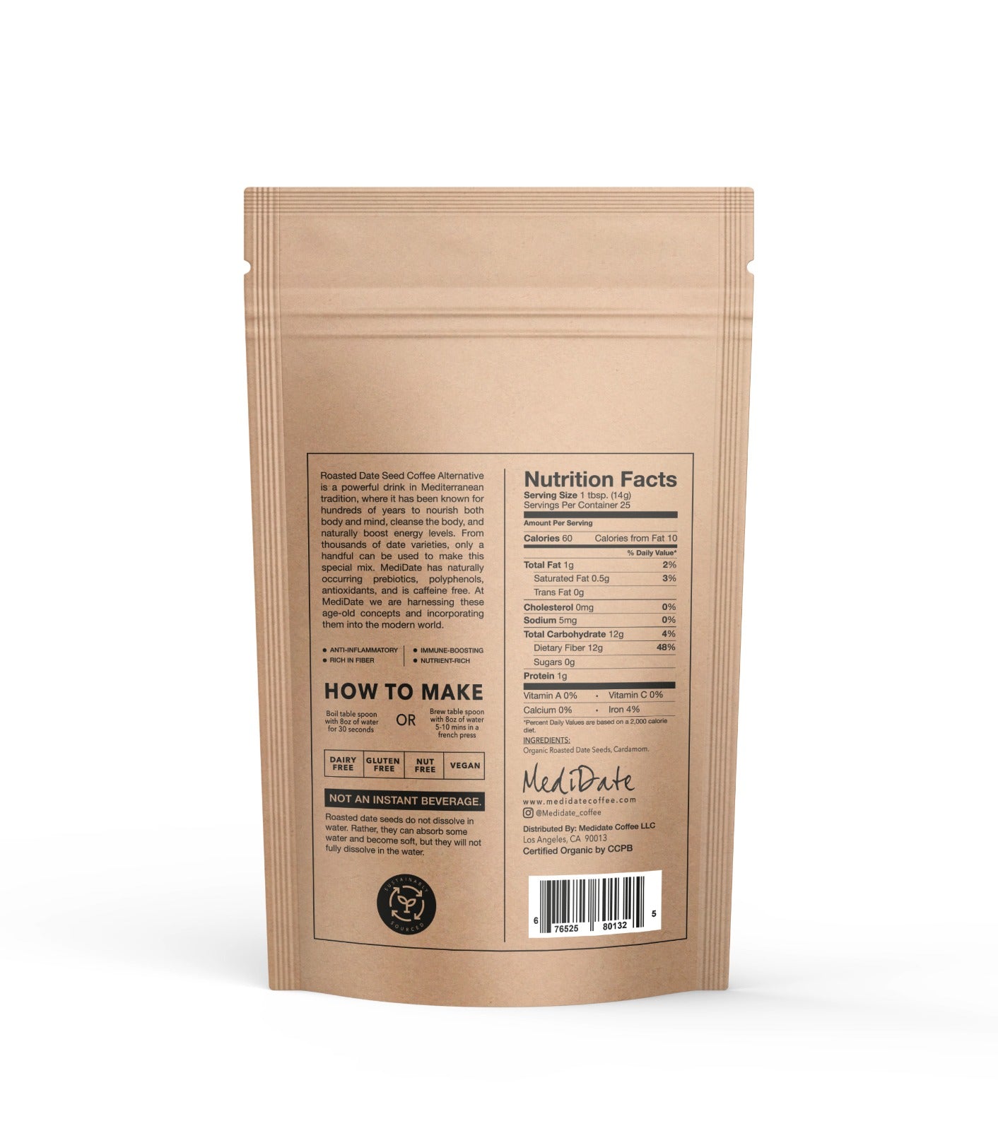 Roasted Date Seeds + Cardamom – MediDate