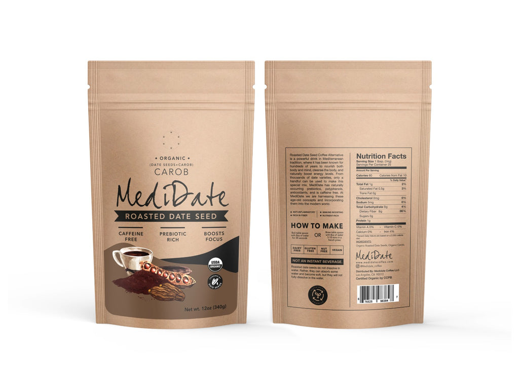 Roasted Date Seeds + Carob  image 1